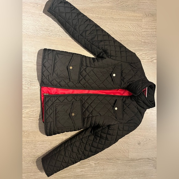 Jacket Tommy Hilfiger, black and red inside, great condition, size m - Picture 5 of 5